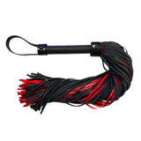 Rouge Garments Leather Croc Print Flogger - Eroticon Ltd