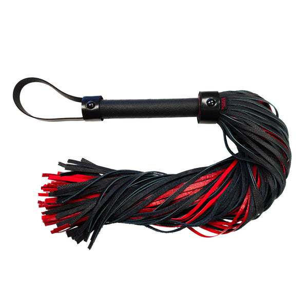 Rouge Garments Leather Croc Print Flogger - Eroticon Ltd