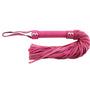 Rouge Garments Pink Leather Flogger - Eroticon Ltd