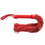 Rouge Garments Red Leather Flogger - Eroticon Ltd