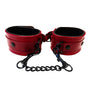 Rouge Garments Leather Croc Print Ankle Cuffs - Eroticon Ltd