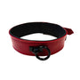 Rouge Garments Leather Croc Print Collar - Eroticon Ltd