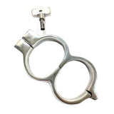 Rouge Stainless Steel Lockable Wrist Cuffs - Eroticon Ltd