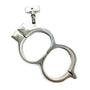 Rouge Stainless Steel Lockable Wrist Cuffs - Eroticon Ltd