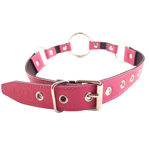 Rouge Garments O Ring Gag Pink - Eroticon Ltd