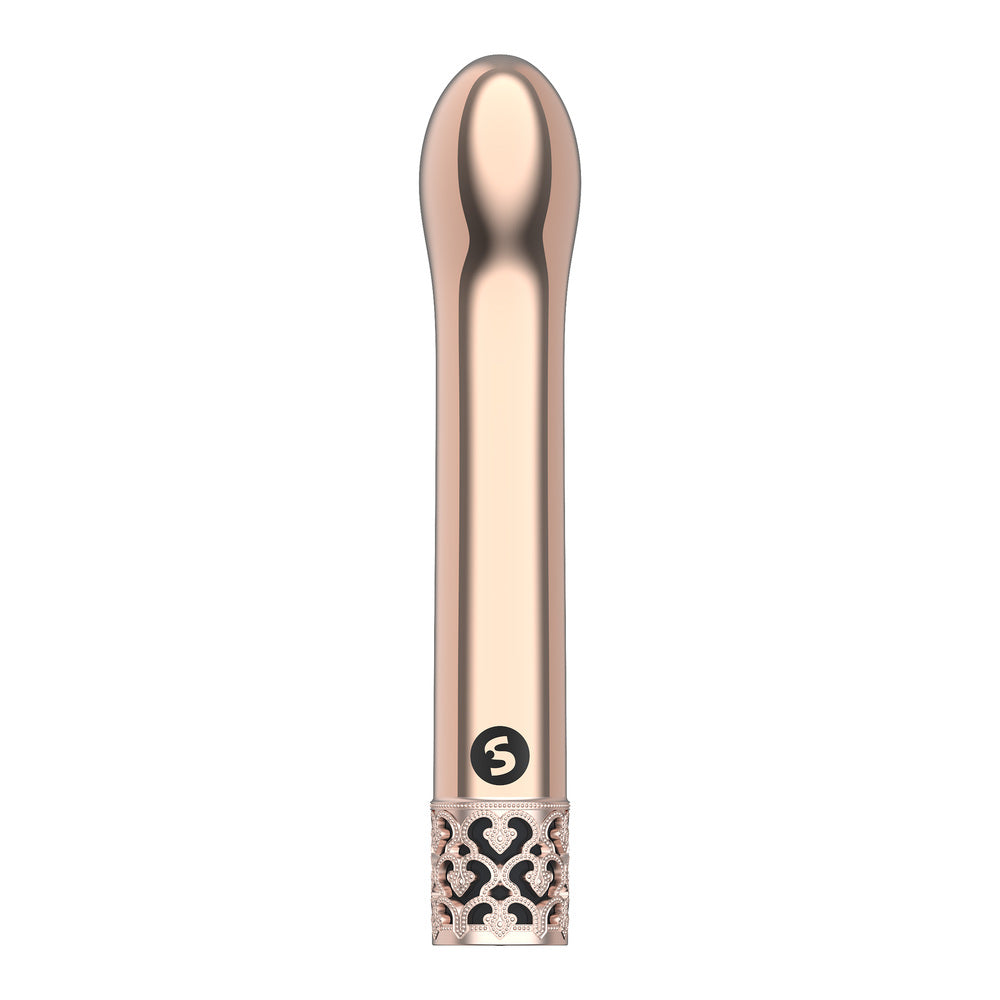 Royal Gems Jewel Rechargeable G Spot Bullet Rose Gold - Eroticon Ltd