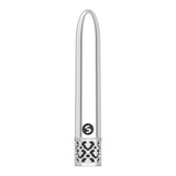Royal Gems Shiny Rechargeable Bullet Silver - Eroticon Ltd