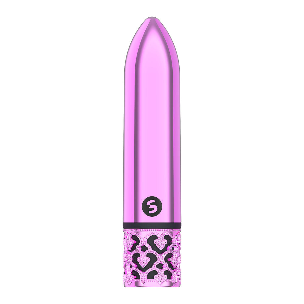 Royal Gems Glamour Rechargeable Bullet Pink - Eroticon Ltd