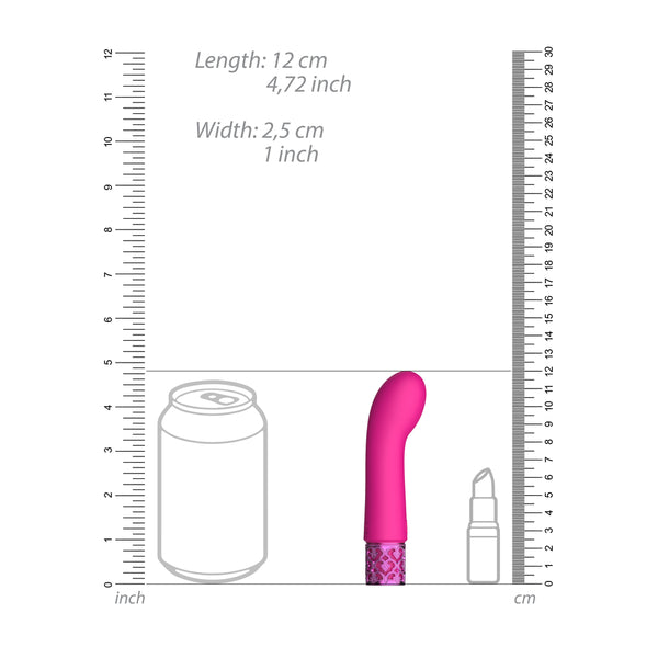 Royal Gems Bijou Rechargeable Silicone Bullet Pink - Eroticon Ltd