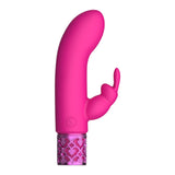 Royal Gems Dazzling Rechargeable Rabbit Bullet Pink - Eroticon Ltd