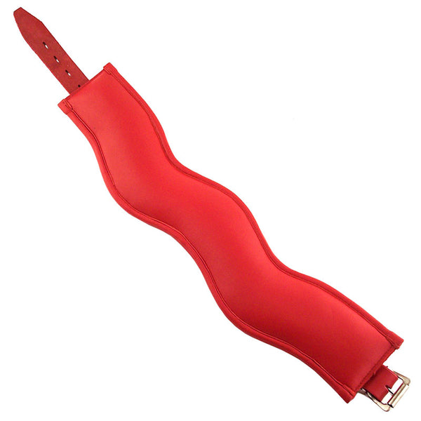 Rouge Garments Red Padded Posture Collar - Eroticon Ltd