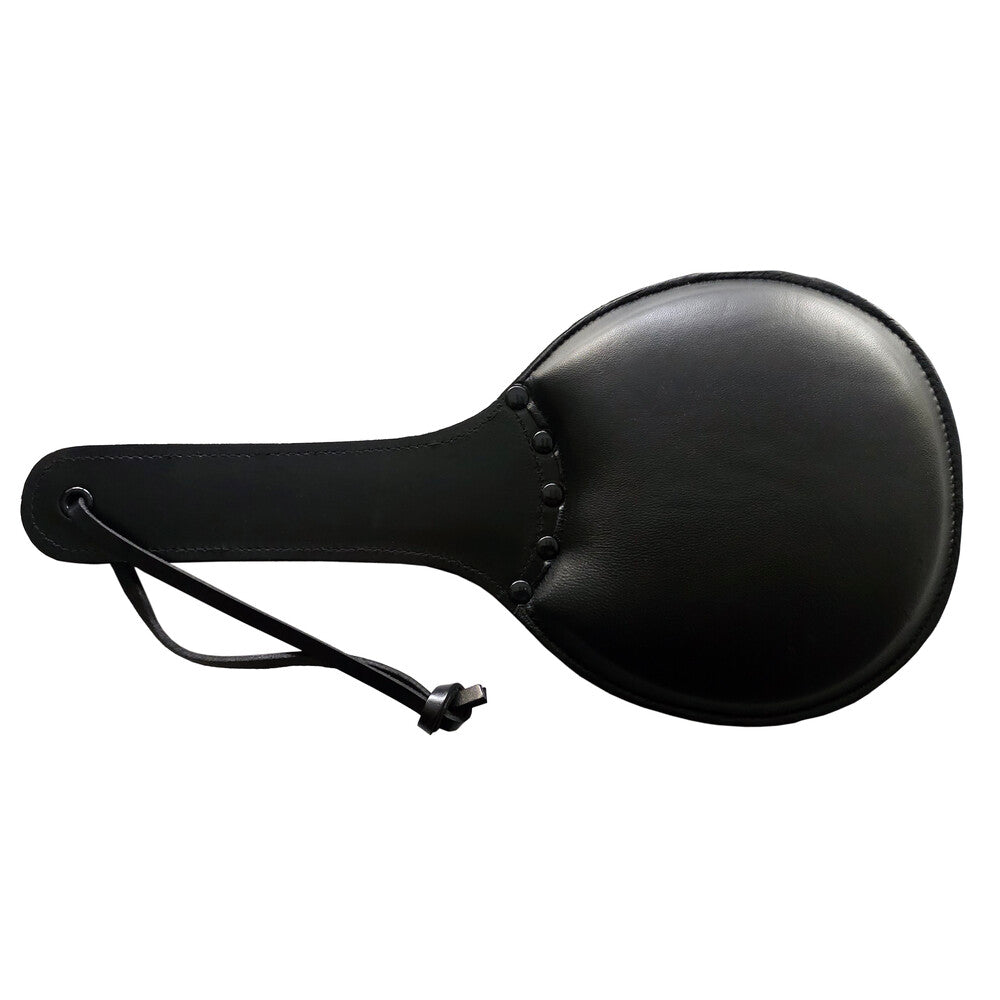 Rouge Leather Padded Ping Pong Paddle - Eroticon Ltd