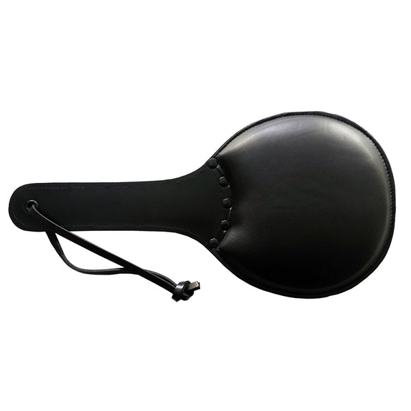 Rouge Leather Padded Ping Pong Paddle - Eroticon Ltd