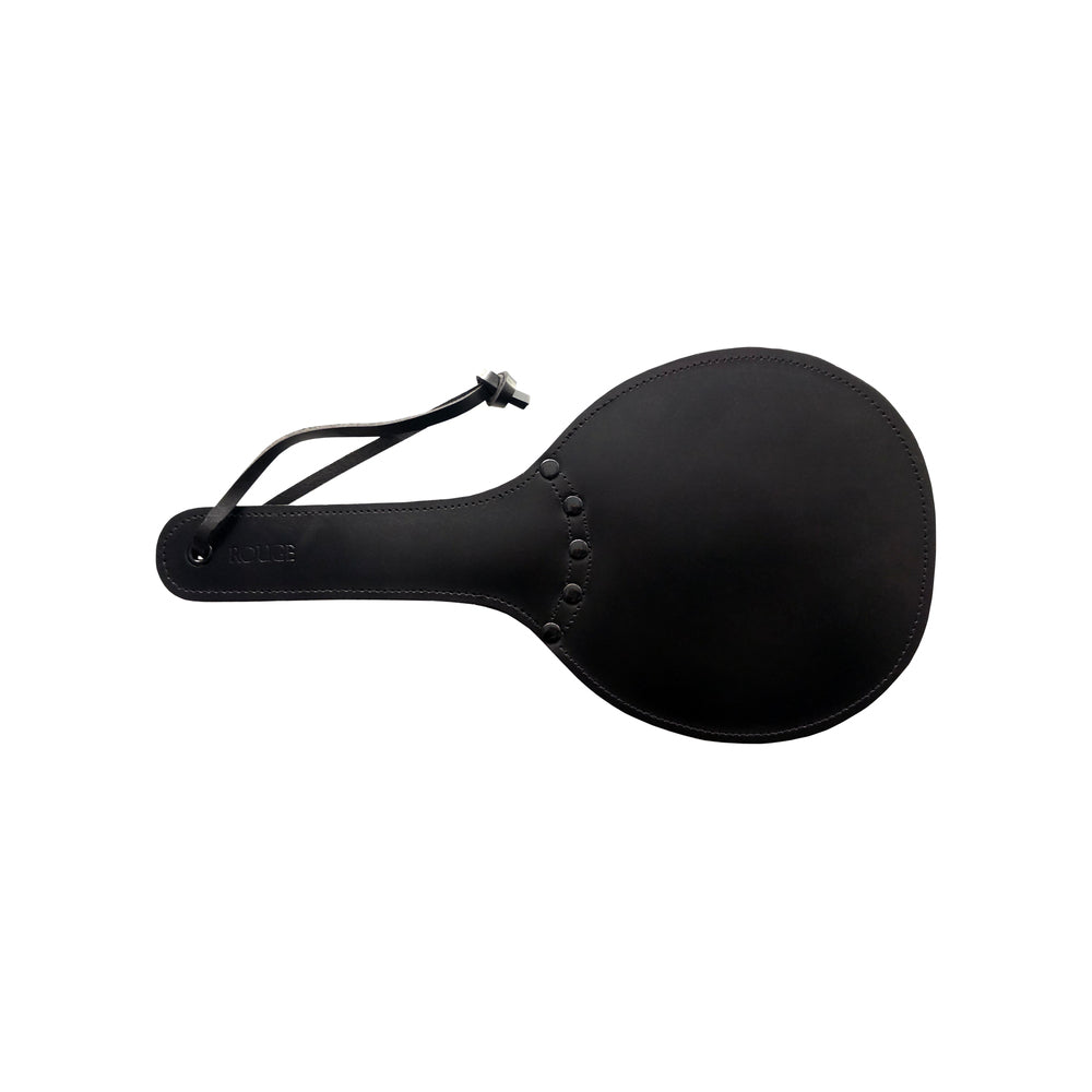 Rouge Leather Padded Ping Pong Paddle - Eroticon Ltd