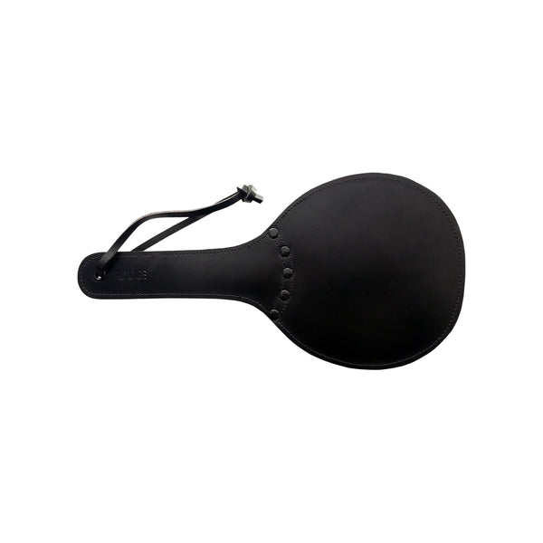 Rouge Leather Padded Ping Pong Paddle - Eroticon Ltd