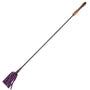 Rouge Garments Riding Crop With Wooden Handle Purple - Eroticon Ltd