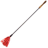 Rouge Garments Riding Crop With Wooden Handle Red - Eroticon Ltd