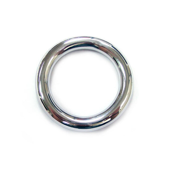 Rouge Stainless Steel Round Cock Ring 45mm - Eroticon Ltd