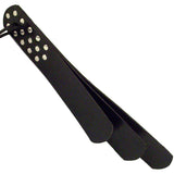 Rouge Garments Three Flap Paddle Black - Eroticon Ltd