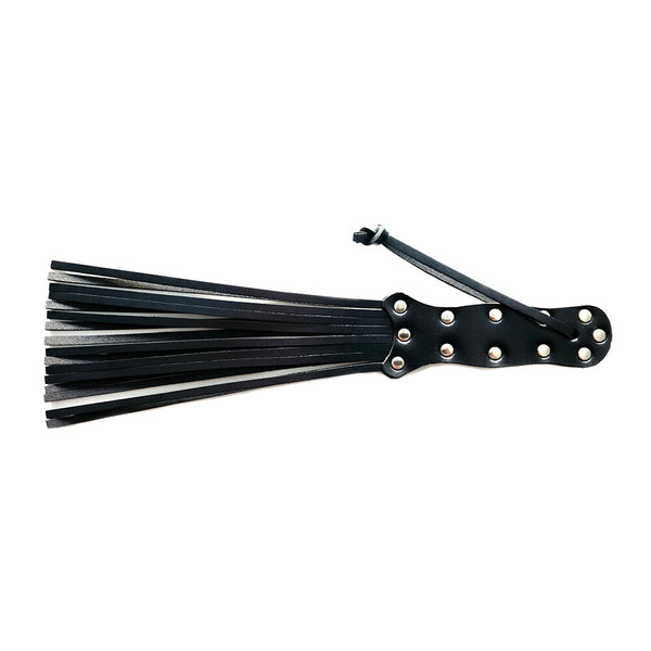 Rouge Leather Spiral Paddle - Eroticon Ltd