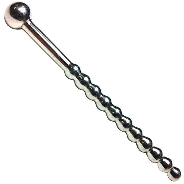 Rouge Stainless Steel Beaded Urethral Sound - Eroticon Ltd