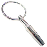 Rouge Stainless Steel Urethral Probe With Ring - Eroticon Ltd