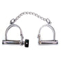 Rouge Stainless Steel Wrist Shackles - Eroticon Ltd