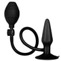 Black Booty Call Pumper Silicone Inflatable Small Anal Plug - Eroticon Ltd