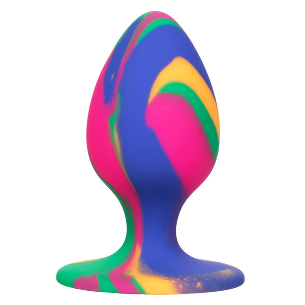 Cheeky Medium Tie Dye Butt Plug - Eroticon Ltd
