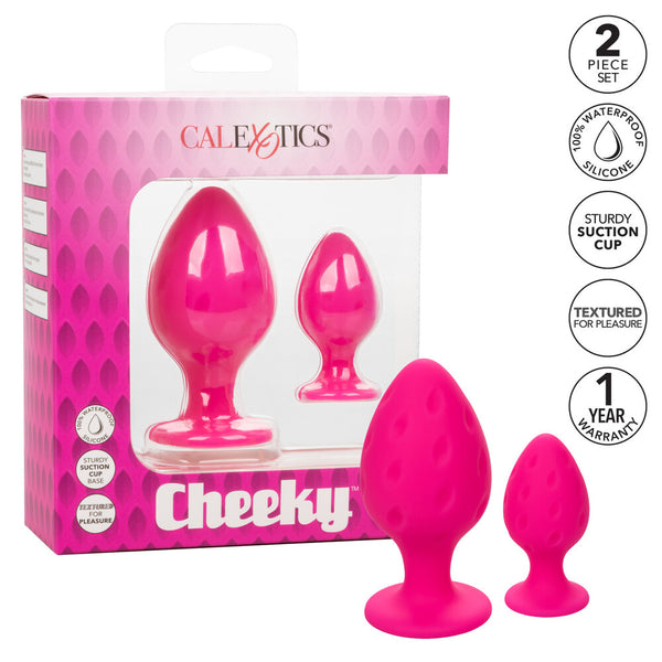 Cheeky Butt Plug Duo Pink - Eroticon Ltd