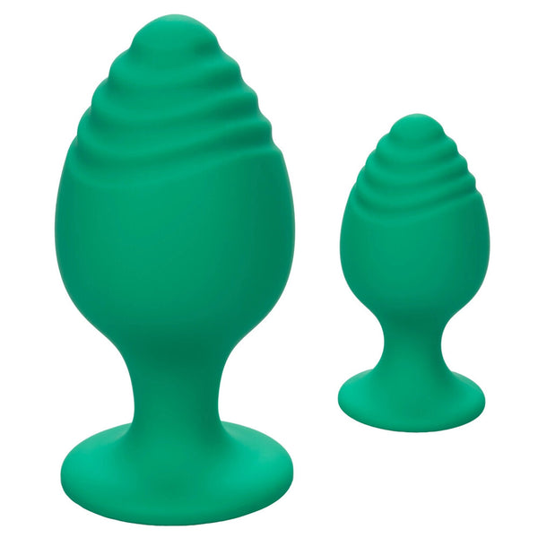 Cheeky Butt Plug Duo Green - Eroticon Ltd