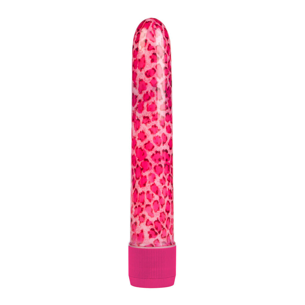 Pink Leopard Massager Vibrator - Eroticon Ltd