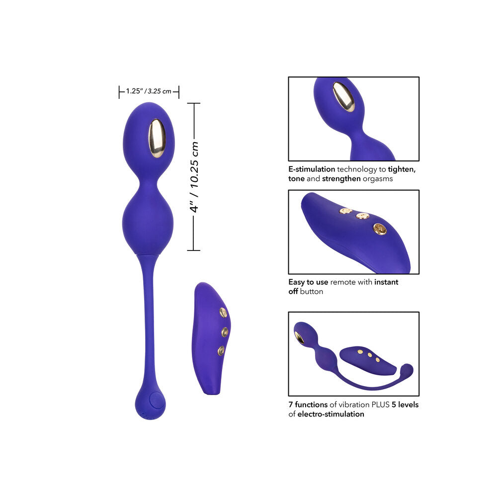 Impulse Intimate Estim Remote Dual Kegal Exerciser - Eroticon Ltd