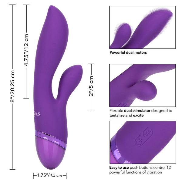 Aura Dual Lover Rechargeable Vibrator - Eroticon Ltd