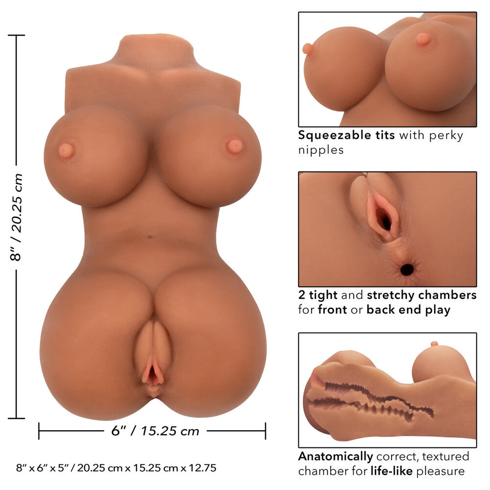 Stroke It Body Banger Flesh Brown - Eroticon Ltd