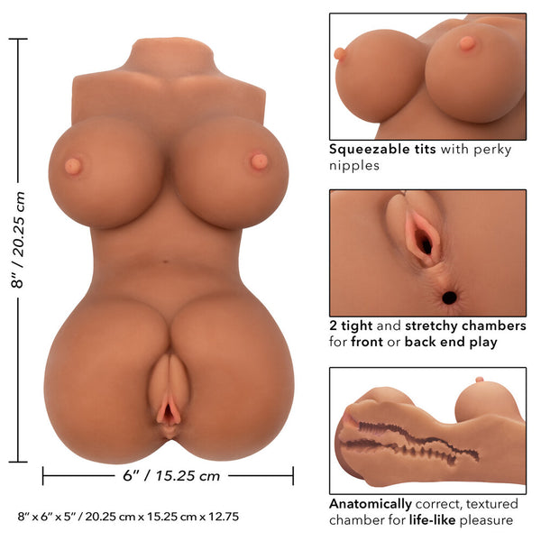 Stroke It Body Banger Flesh Brown - Eroticon Ltd