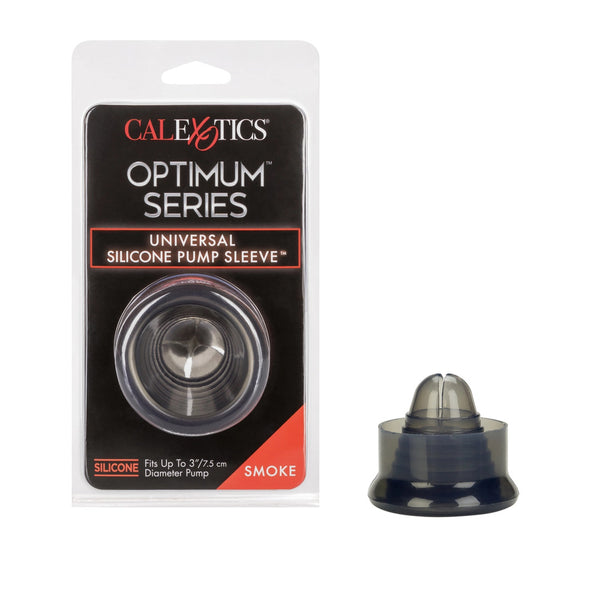 Optimum Series Universal Silicone Pump Sleeve Smoke - Eroticon Ltd