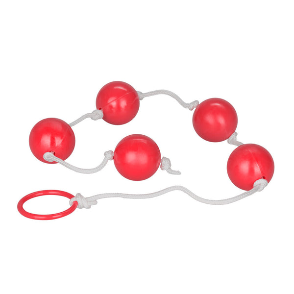 Large Pleasure Anal Beads Assorted Colours - Eroticon Ltd