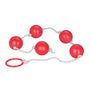 Large Pleasure Anal Beads Assorted Colours - Eroticon Ltd