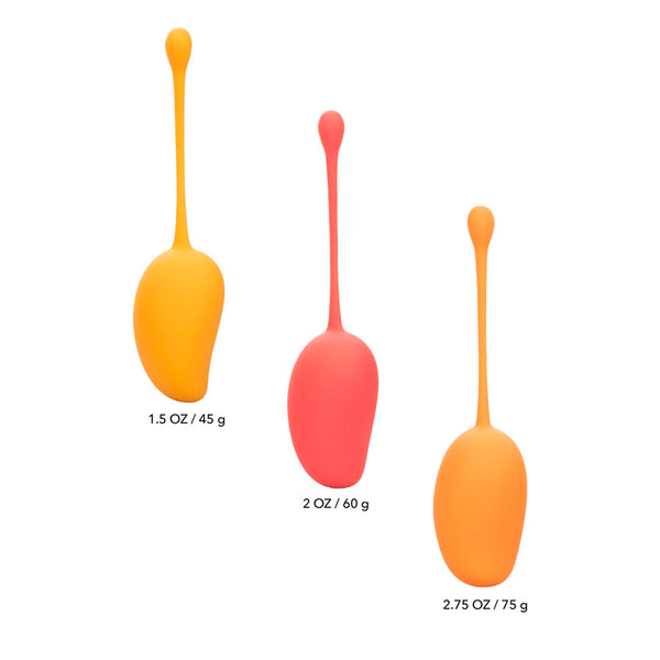 Kegel Training Set Mango - Eroticon Ltd