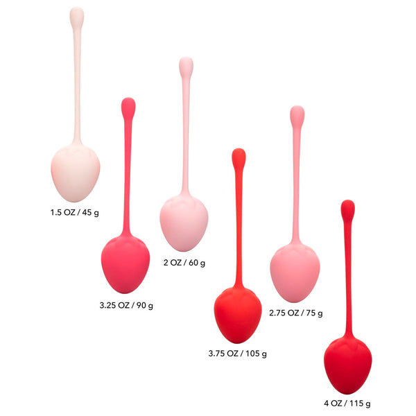 Kegel Training Set Strawberry - Eroticon Ltd