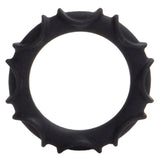 Atlas Silicone Cock Ring Black - Eroticon Ltd