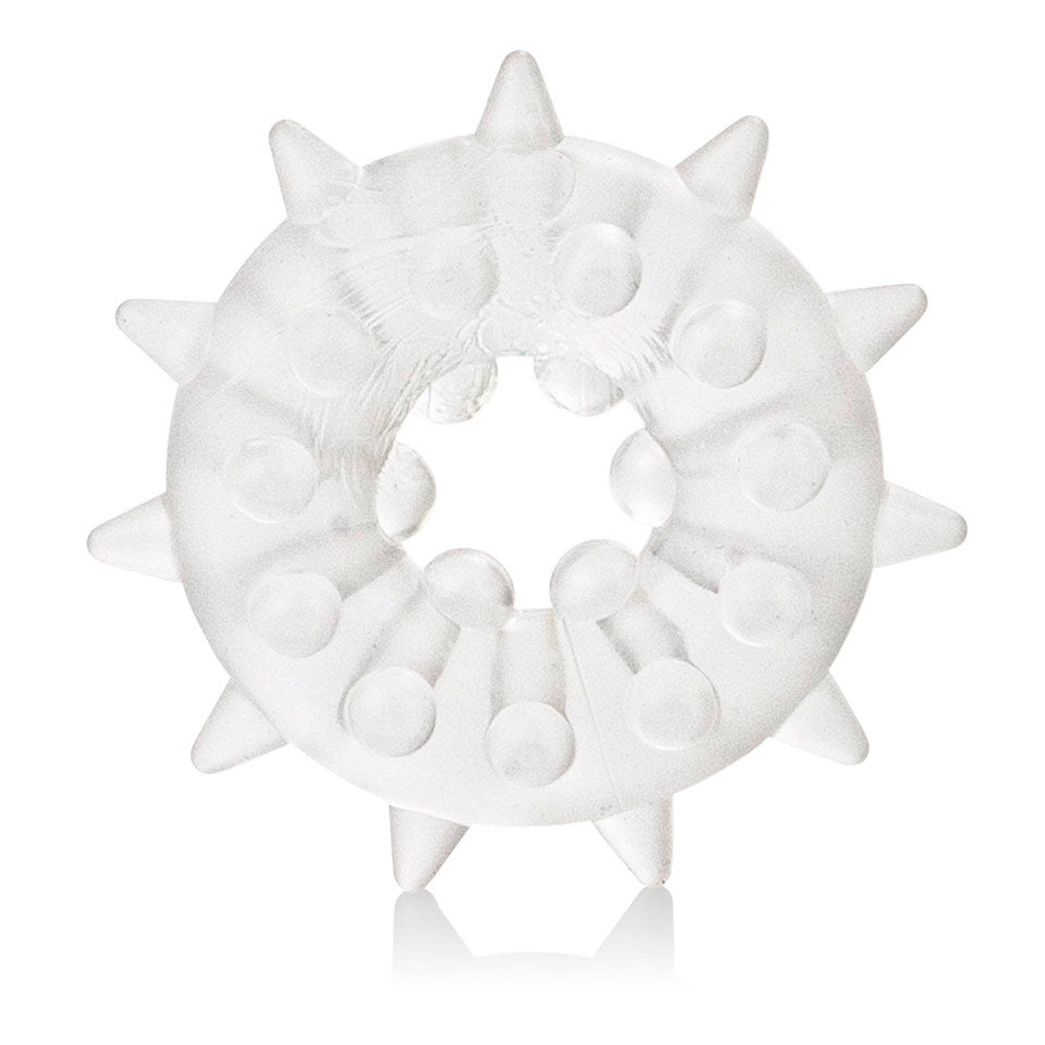 Sexagon Enhancer 2 Clear Cock Ring - Eroticon Ltd
