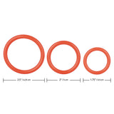 TriRings Set Of Three Cockrings - Eroticon Ltd