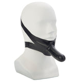 The Accommodator Face Strap On Dildo Black - Eroticon Ltd