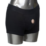 Packer Gear Boxer Harness Black Large to Xtra Large - Eroticon Ltd