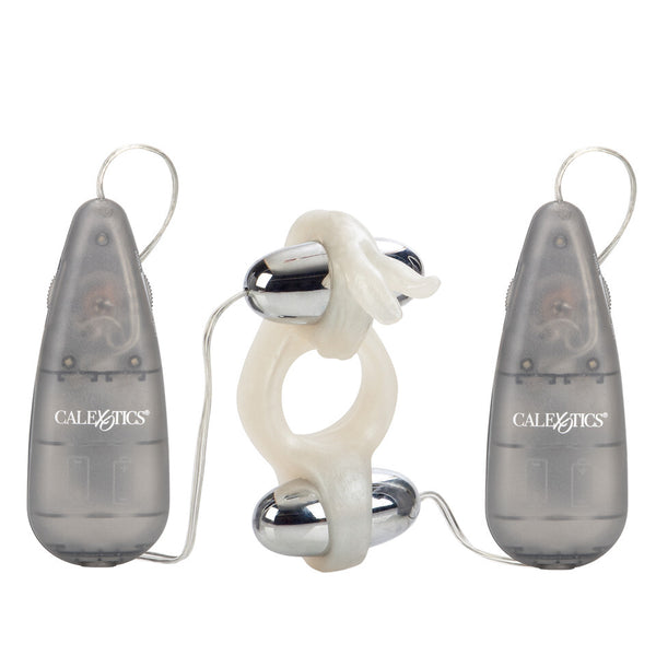 Rocking Rabbit Duo Vibrating Cock Ring - Eroticon Ltd