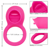 Rechargeable Teasing Tongue Enhancer Cock Ring - Eroticon Ltd