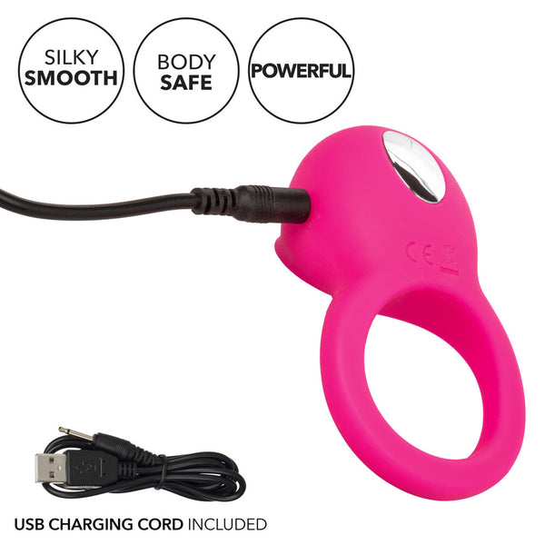 Rechargeable Teasing Tongue Enhancer Cock Ring - Eroticon Ltd
