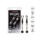 Nipple Grips Weighted Twist Nipple Clamps - Eroticon Ltd